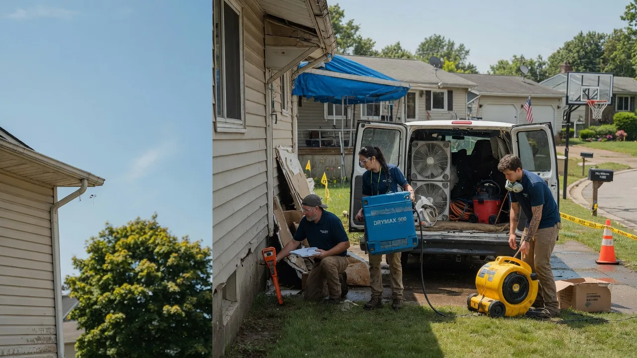 Ceiling Leak Cleanup in Delaware City, DE near me
